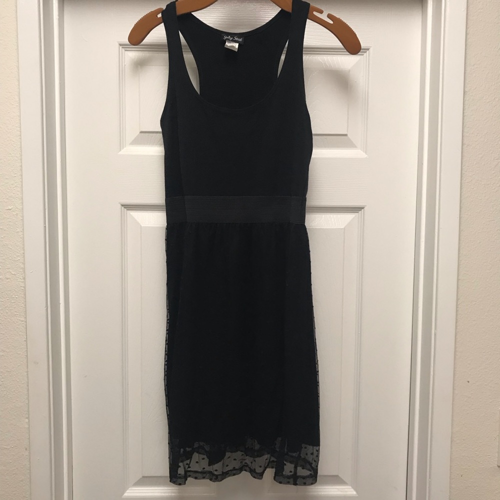 LBD with Lace Skirt